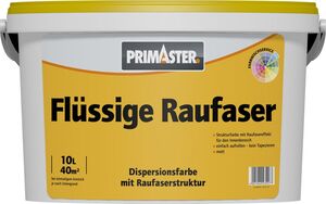 Primaster Flüssige Raufaser 10 l, weiß