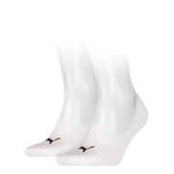 Bild 1 von PUMA 2er Pack Footie Socken Unisex Damen|Herren weiß