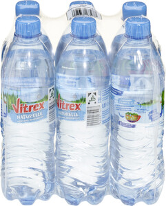 Vitrex Mineralwasser Naturelle PET 6x 500ml