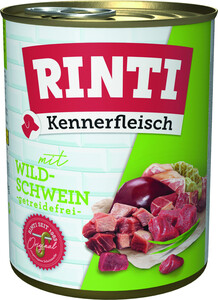 Rinti Pur Kennerfleisch Wildschwein
, 
Inhalt: 800 g Dose
