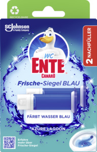 WC-Ente Frische-Siegel Azure Lagoon Nachfüller, 72 ml