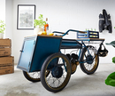 Bild 1 von Bar Fahrrad 175x85 cm Mangoholz und Metall Blau