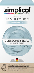 simplicol Textilfarbe Intensiv Gletscher-Blau