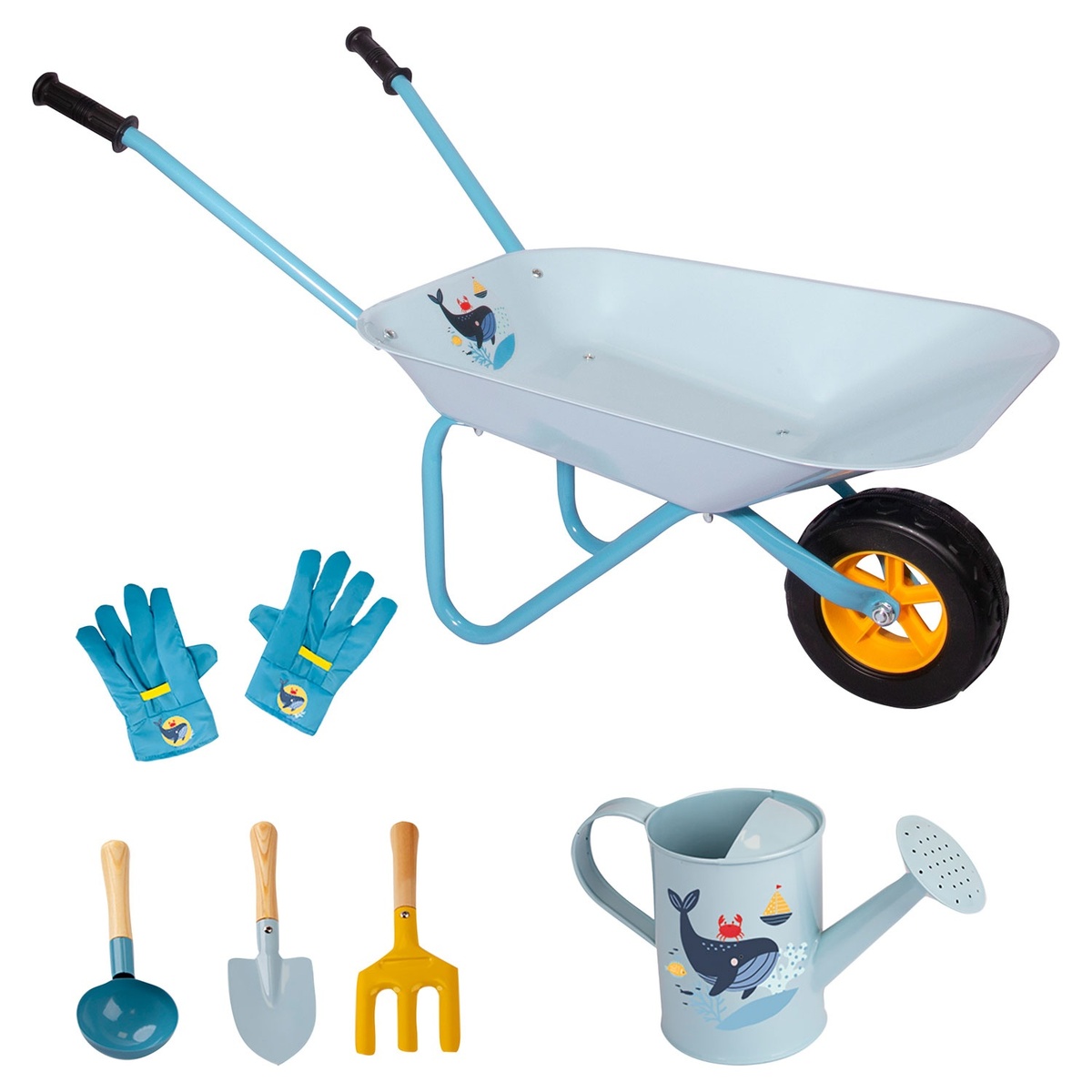 Bild 2 von GARDENLINE Kinder-Schubkarrenset