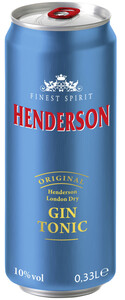 Henderson Gin Tonic 0,33 ltr