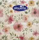 Bild 1 von alouette Recycling-Serviette Aquarellblüten