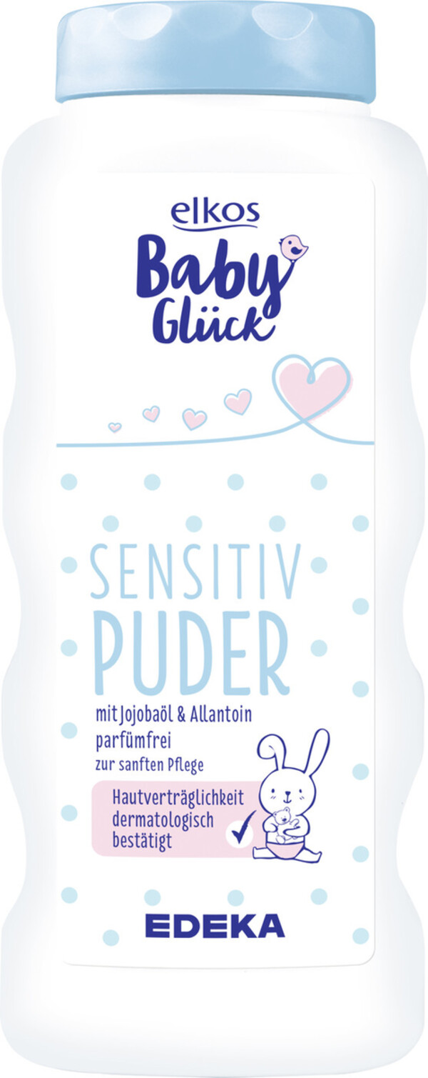 Bild 1 von elkos Babyglück Babypuder Sensitiv 100 g