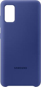 Silicone Cover für Galaxy A41 blau