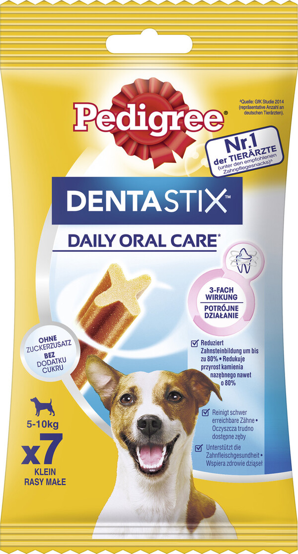 Bild 1 von Pedigree Dentastix für kleine Hunde 7 Stück