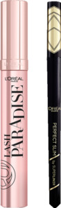 L’Oréal Paris Lash Paradise Intense Black & Super Liner Perfect Slim Black Vorteilsset