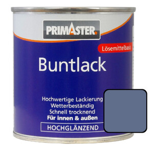 Primaster Buntlack 750 ml, taubenblau, hochglänzend