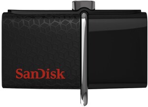 Sandisk Ultra Dual Drive USB 3.0 (128GB) Speicherstick schwarz