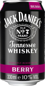 Jack Daniels Whiskey & Berry 0,33L