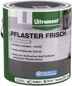 Ultrament Pflaster Frisch anthrazit, 2,5 l