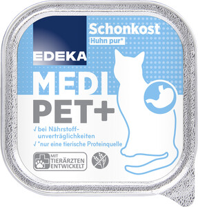 EDEKA Medi Pet+ Schonkost Huhn pur 100G