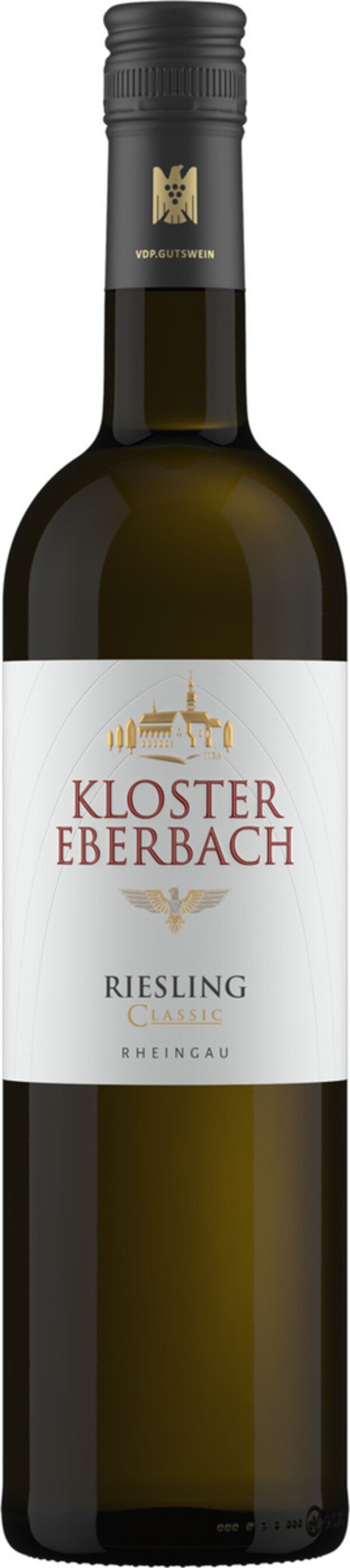 Bild 1 von Kloster Eberbach Riesling Weißwein Classic 2018 0,75 ltr