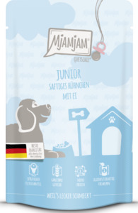 MjAMjAM Quetschie - Junior saftiges Hühnchen mit Ei, 125 g