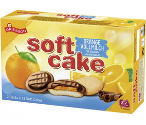 Griesson Soft Cake Vollmilch-Orange 300 g