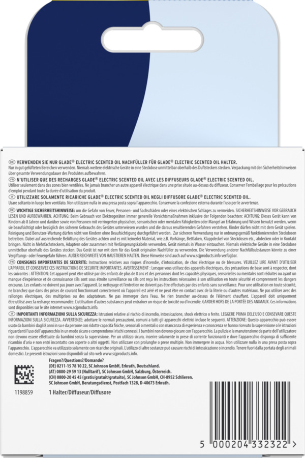 Bild 2 von Glade Electric Scented Oil Duftstecker-Halter