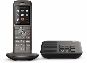 CL660A mit Box 200A Schnurlostelefon mit Anrufbeantworter anthrazit