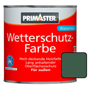 Primaster Wetterschutzfarbe SF752 750 ml, fjordgrün