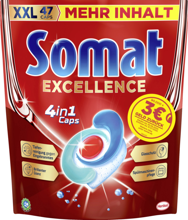 Bild 1 von Somat Excellence 4in1 Geschirrspültabs