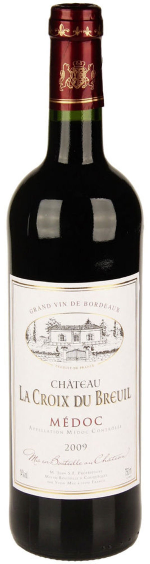 Bild 1 von Château La Croix Du Breuil Médoc 2018 0,75 ltr