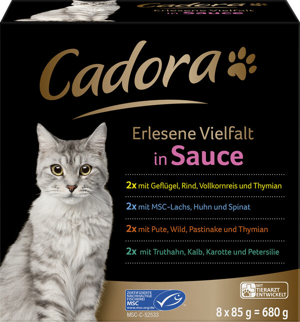 Bild 1 von Cadora Erlesene Vielfalt in Sauce 8x 85g