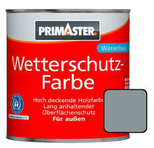 Primaster Wetterschutzfarbe SF750 750 ml, silbergrau