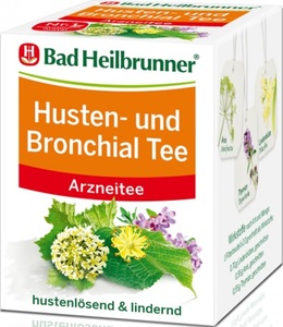 Bad Heilbrunner Husten- und Bronchialtee 8x2g