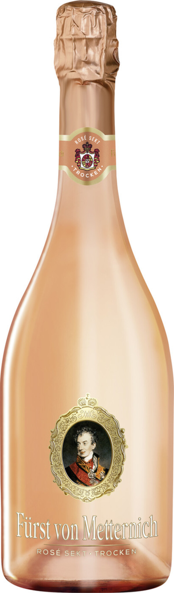 Bild 1 von Fürst von Metternich Rosé Sekt trocken 0,75 ltr