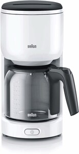 Braun KF 3120 WH PurEase Kaffeeautomat weiß