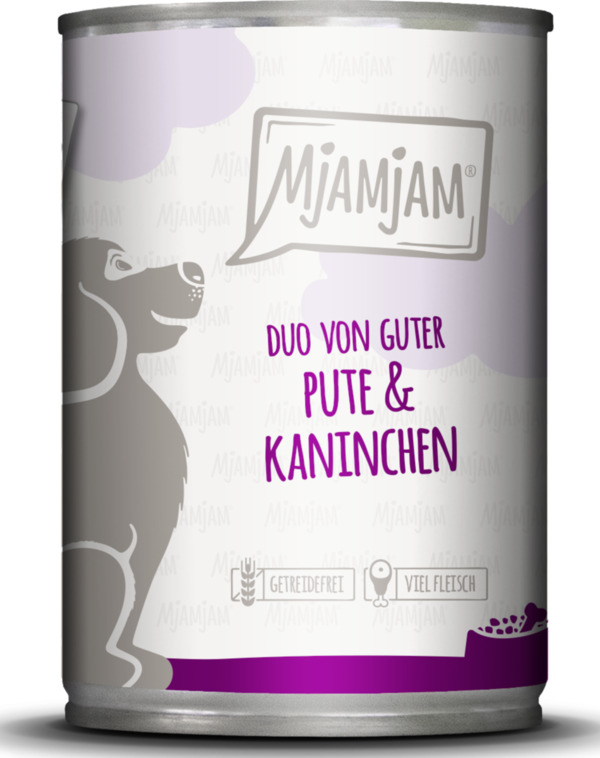 Bild 1 von MjAMjAM Duo von Pute & Kaninchen 400g, 400 g