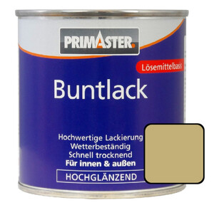 Primaster Buntlack 750 ml, beige, hochglänzend