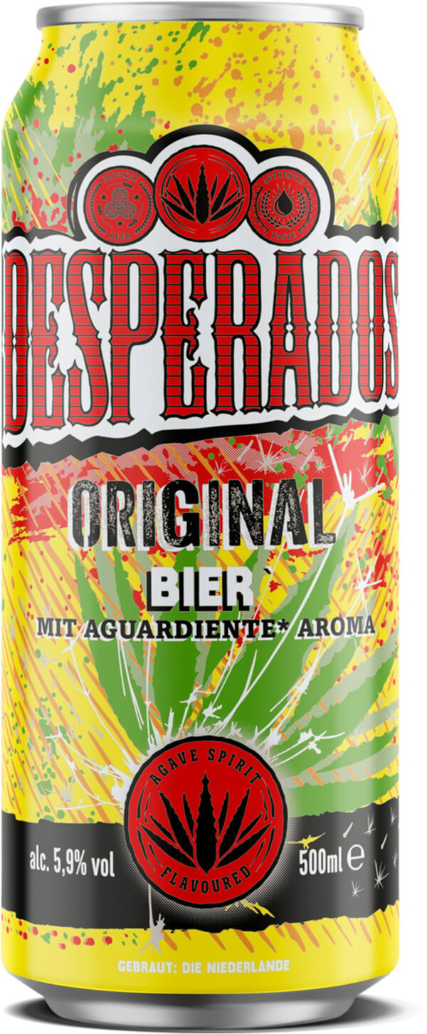 Bild 1 von Desperados Tequila Flavoured Beer Dose 0,5 ltr