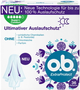 o.b. Extra Protect Tampons Super+Comfort 36ST
