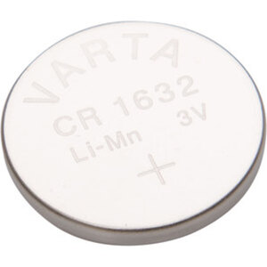 Batterie Varta CR1632 3V Lithium Knopfzelle, Stück