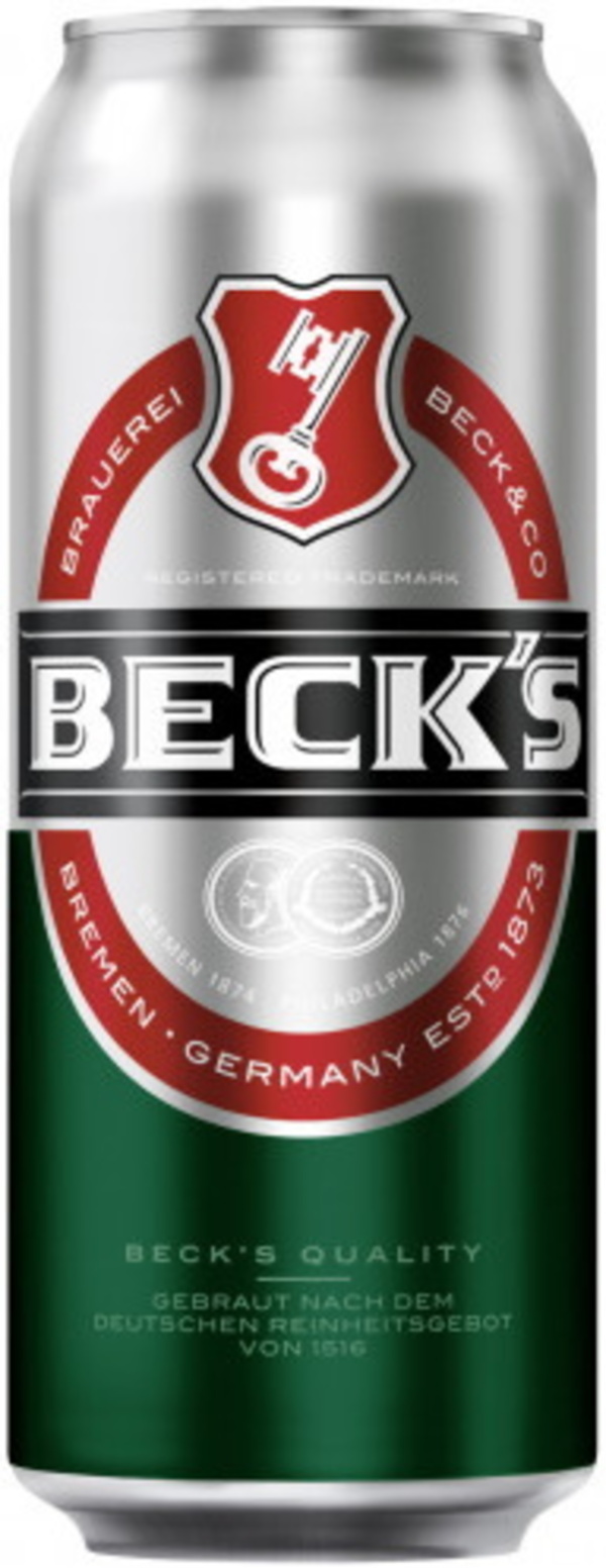 Bild 1 von Becks Pils Dose 0,5 ltr