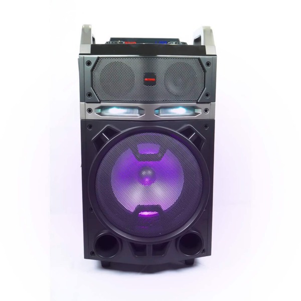 Bild 1 von Aiwa KBTUS-700 Karaoke Trolley Party Lautsprecher LED Mikrofone BT Soundsystem
