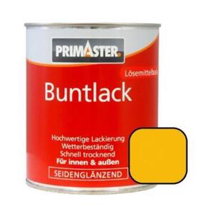 Primaster Buntlack 750 ml, signalgelb, seidenglänzend