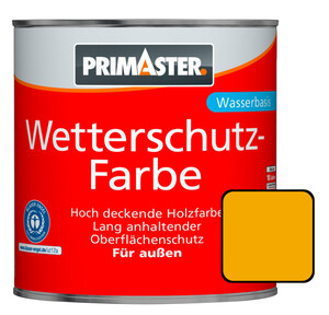 Primaster Wetterschutzfarbe
, 
2,5 l, gelb