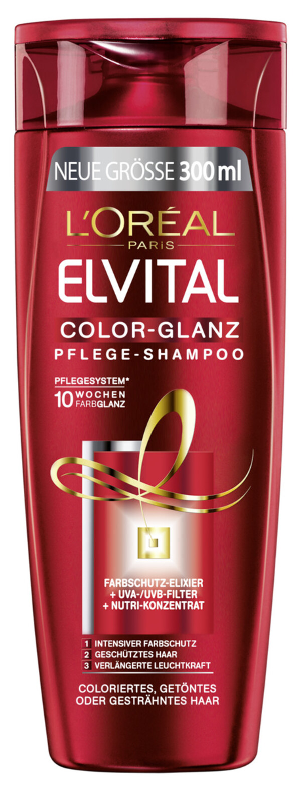 Bild 1 von L'Oreal Elvital Color-Glanz Shampoo 0,3 ltr