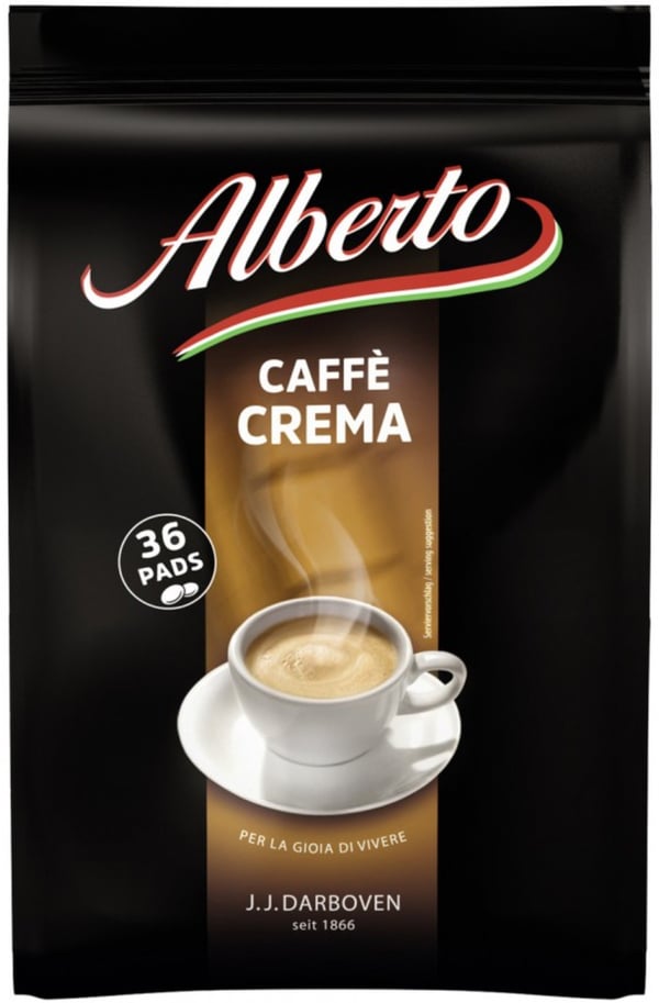 Bild 1 von Alberto Caffè Crema Pads 36x 7 g