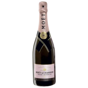 Champagner   Moët & Chandon
Rosé Impérial Brut oder Pommery Brut Rosé