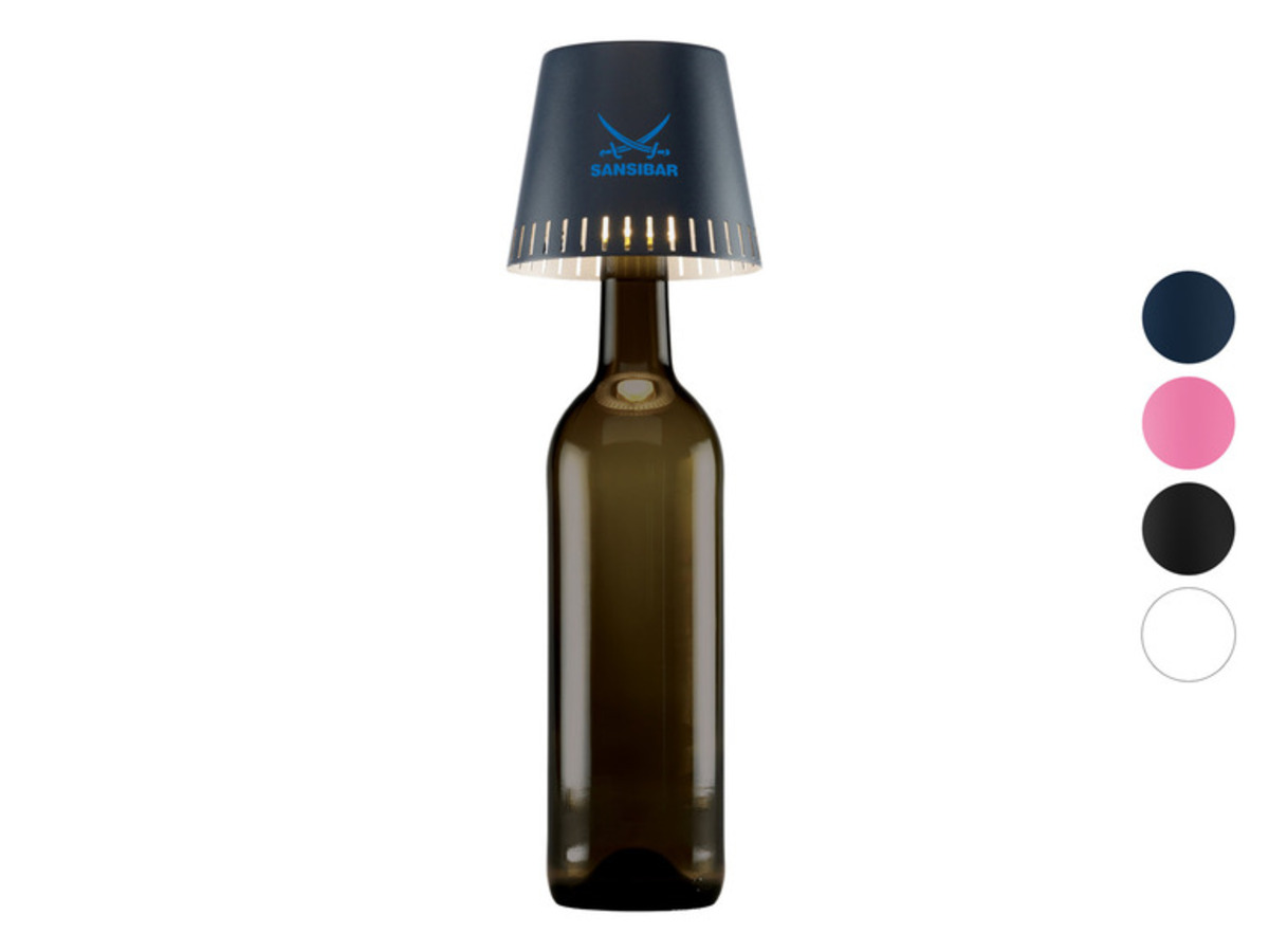 Bild 1 von SANSIBAR LED Akku Flaschenleuchte, dimmbar, 2,7 W