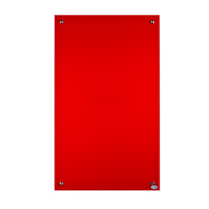 Könighaus Infrarotheizung 'Glas-Serie' rot 600 W