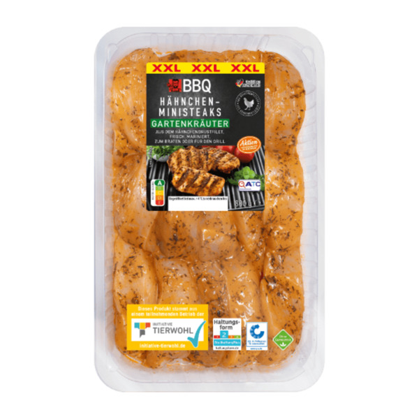 Bild 2 von BBQ Hähnchen-Ministeaks XXL 800g