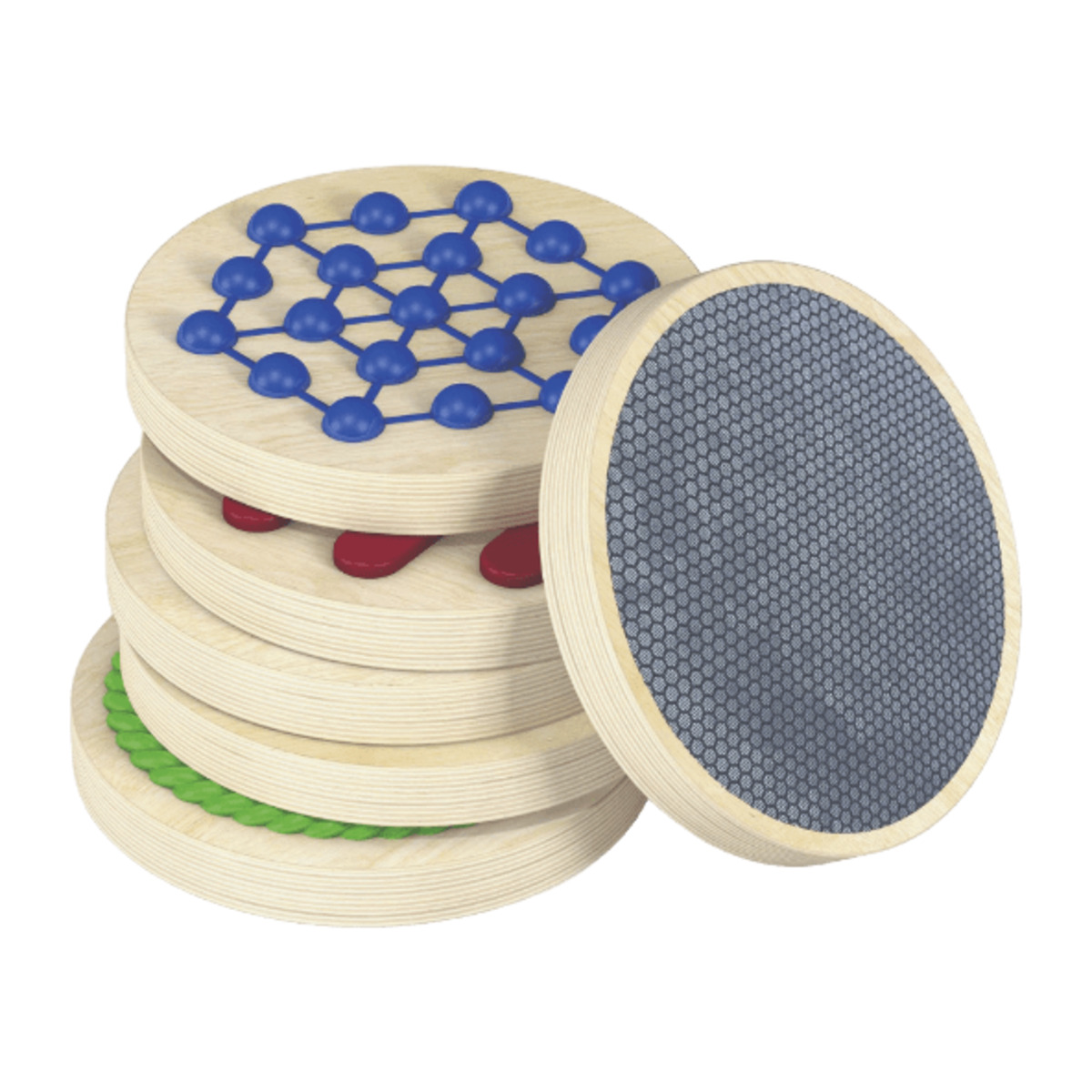 Bild 3 von PLAYLAND Holz-Balanceboard / -Balanciersteine