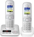 Bild 1 von Panasonic KX-TGH722GG Schnurlostelefon mit Anrufbeantworter perlsilber