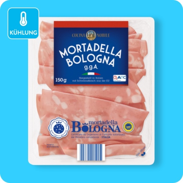 Bild 1 von CUCINA NOBILE Mortadella Bologna g.g.A., Geschützte geografische Angabe